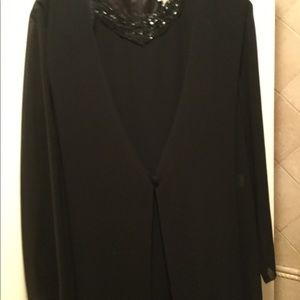 After Dark elegant evening dress with jacket